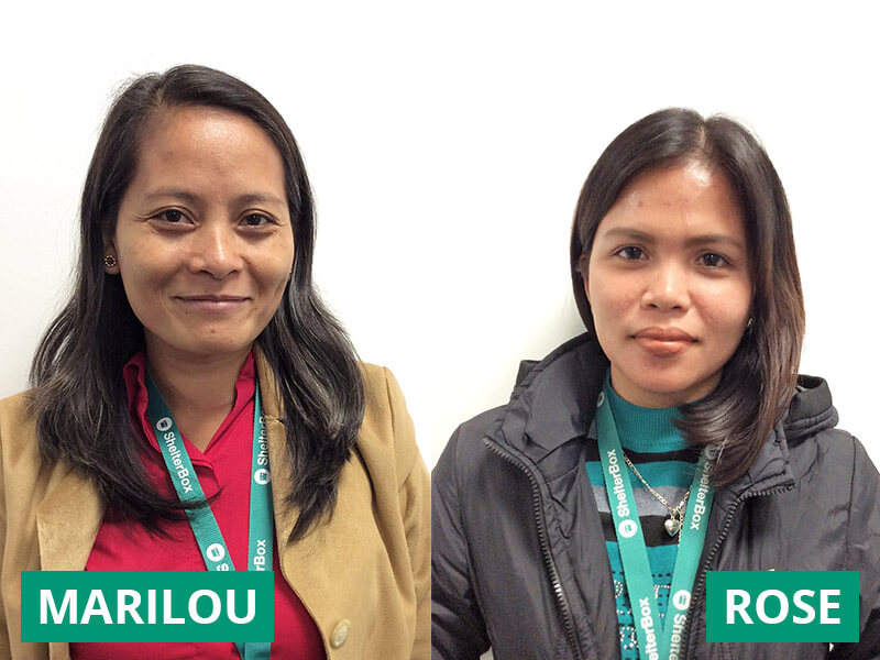 SB Philippines Staff Members: Marilou and Rose