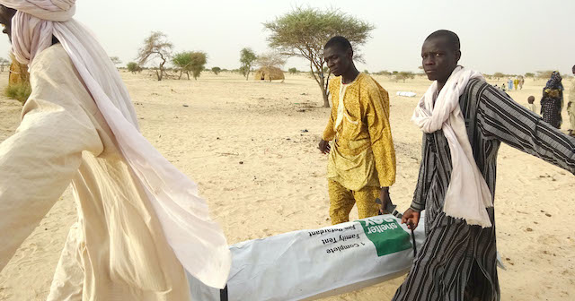 Yacoub carrying Shelter kit