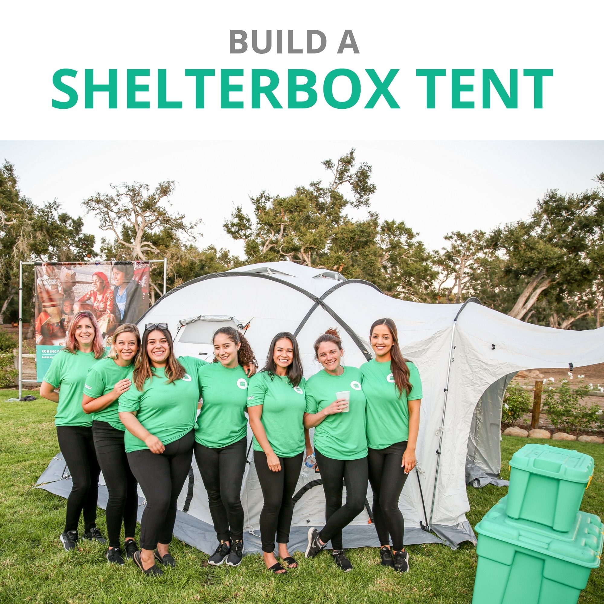 Build a ShelterBox Tent