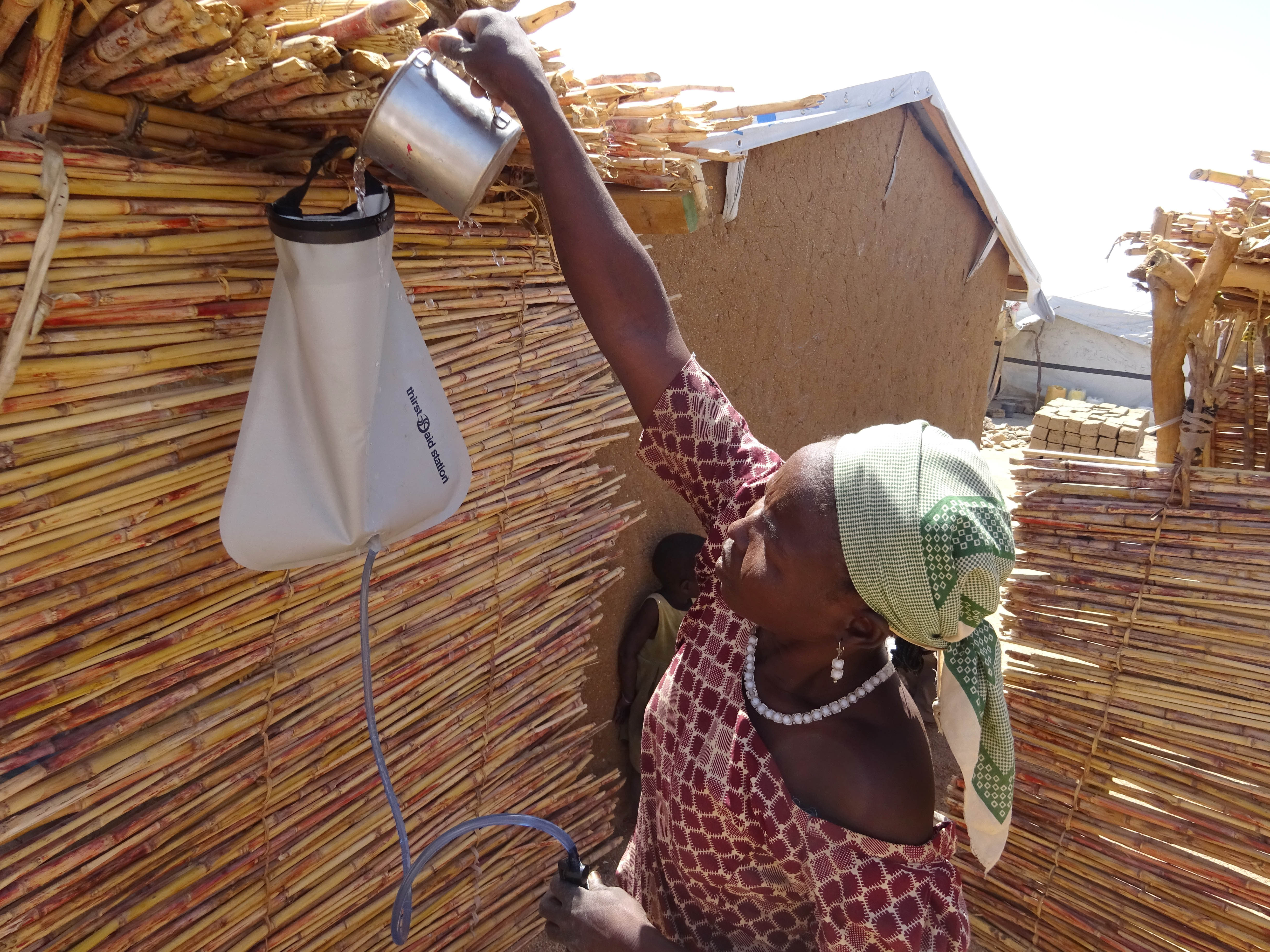 We started to get sick. After a while, I noticed that my children and I were having frequent stomach aches and diarrhea. I realized it was caused by the water.”